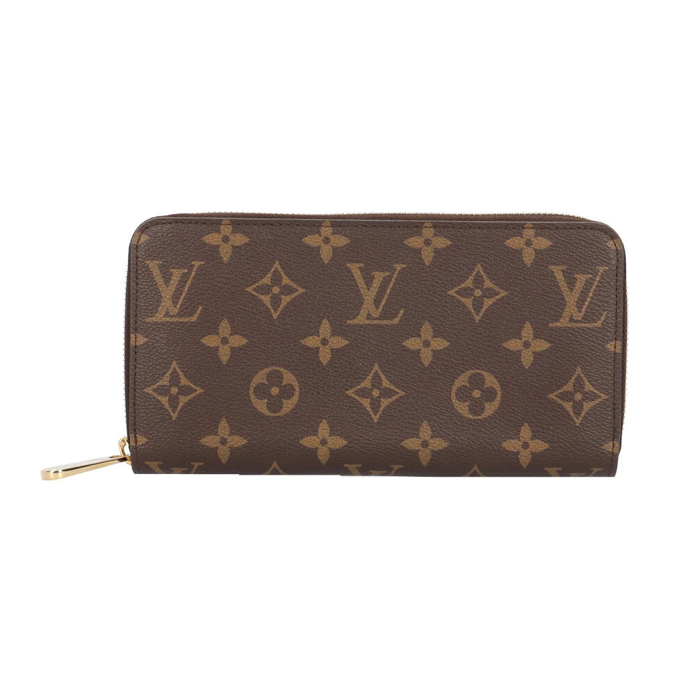 Louis Vuitton Zippy Wallet Monogram Long Canvas Brown